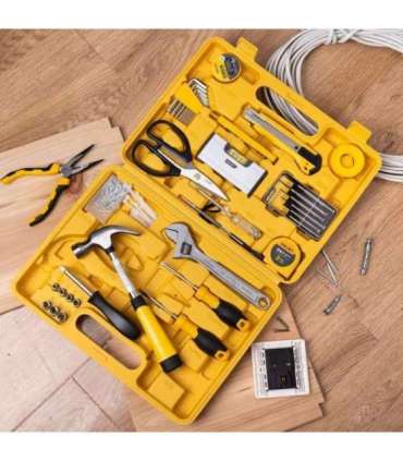 Household Tool Set 38 pcs Deli Tools EDL1038J