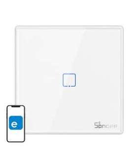 Smart Wireless Wall Switch Sonoff T2EU1C-RF 433MHz (1-channel)