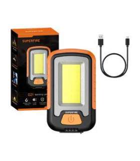 Workshop Flashlight Superfire G21, 650lm, USB