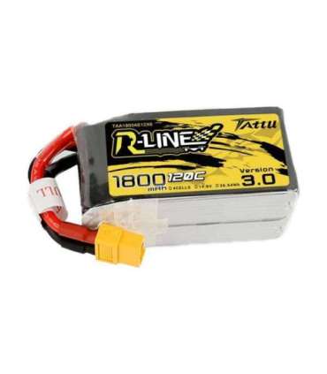 Battery Tattu R-Line Version 3.0 1800mAh 14,8V 120C 4S1P XT60