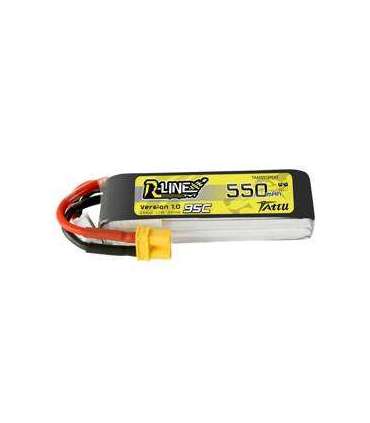 Battery Tattu R-Line 550mAh 7.4V 95C 2S1P XT30