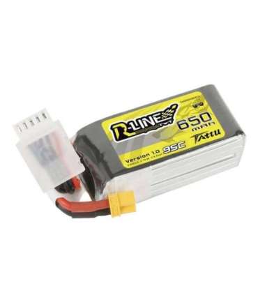 Battery  Tattu R-Line 650mAh 14,8V 95C 4S1P XT30