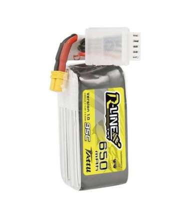 Battery  Tattu R-Line 650mAh 14,8V 95C 4S1P XT30