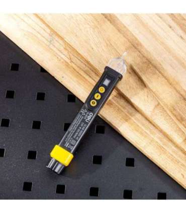 Non-contact voltage tester Deli Tools EDL8011, 12/48-1000V AC (black)