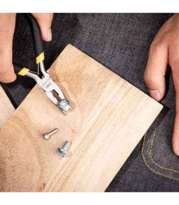 Mini Pliers 5" Deli Tools EDL20026 (yellow)