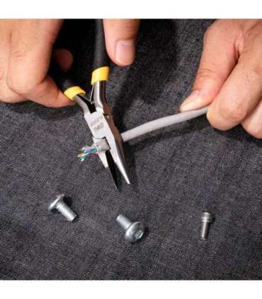 Mini Pliers 5" Deli Tools EDL20026 (yellow)