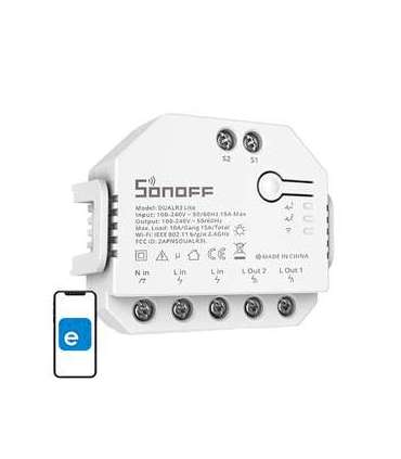 Smart Wi-Fi switch WiFi Sonoff Dual R3 Lite