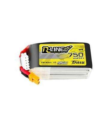 Battery Tattu R-Line 750mAh 14.8V 95C 4S1P JST-XHR