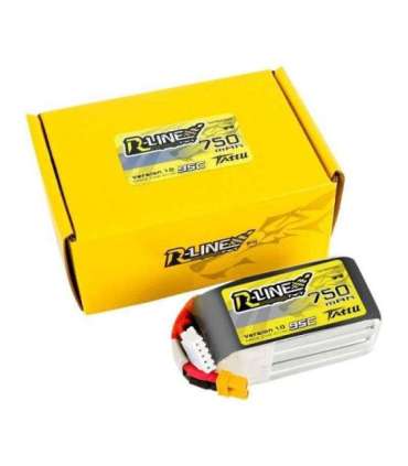 Battery Tattu R-Line 750mAh 14.8V 95C 4S1P JST-XHR