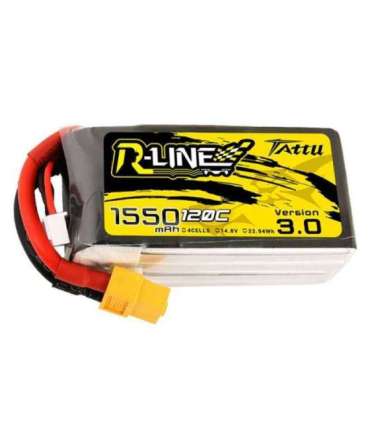 Battery Tattu R-Line Version 3.0 1550mAh 14,8V 120C 4S1P XT60