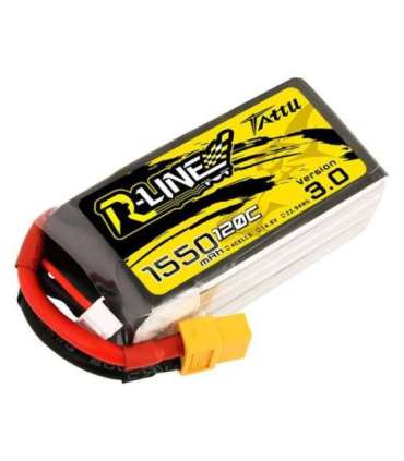 Battery Tattu R-Line Version 3.0 1550mAh 14,8V 120C 4S1P XT60