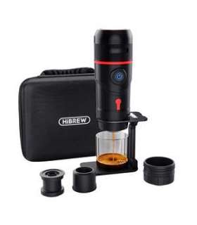 Portable coffee maker  3-in-1 with case HiBREW H4-premium  80W