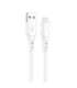 USB to Micro USB cable VFAN Colorful X12, 3A, 1m (white)