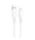 USB to Micro USB cable VFAN Colorful X12, 3A, 1m (white)