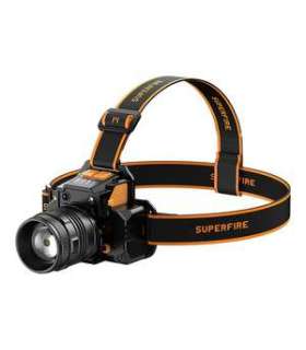 Headlight Superfire HL58, 350lm, USB