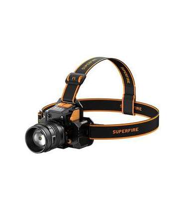 Headlight Superfire HL58, 350lm, USB