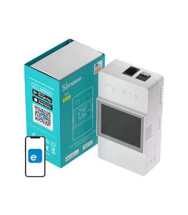 Smart WiFi temperature and humidity monitoring switch Sonoff THR316D TH Elite