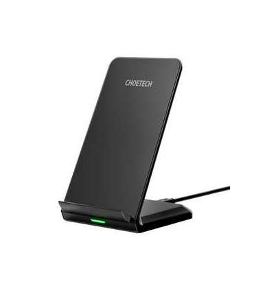 Choetech 10W inductive wireless charger with stand (black)