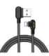 USB to Lightning cable, Mcdodo CA-4673, angled, 1.8m (black)