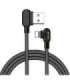 USB to Lightning cable, Mcdodo CA-4673, angled, 1.8m (black)