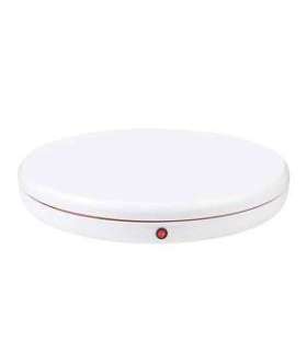 Rotating display stand Puluz 45 cm (white)