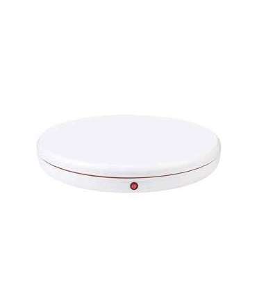 Rotating display stand Puluz 45 cm (white)