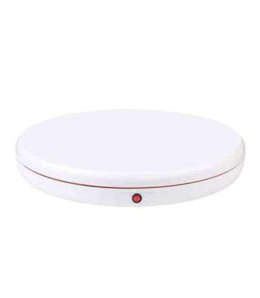 Rotating display stand Puluz 45 cm (white)
