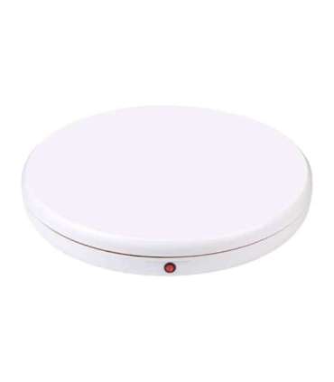 Rotating display stand Puluz 45 cm (white)