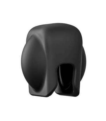 Silicone protective lens cover Puluz for Insta360 X3 (black)