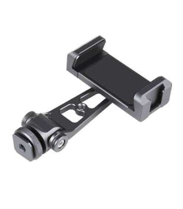 Swivel phone holder Puluz with universal 1/4 mount (black)