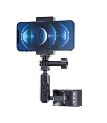 TELESIN Universal Handlebar Tube Clamp Mount for action cameras