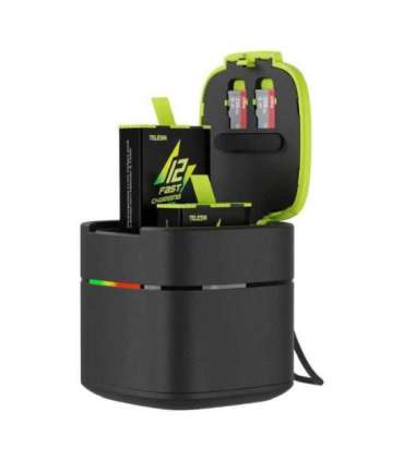 TELESIN Fast charge box +2 battery for GoPro Hero 9/10/11/12 GP-FCK-B11