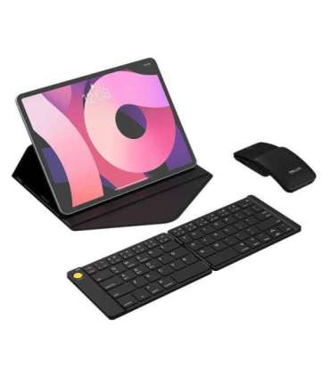 Set Wireless foldable Keyboard Delux KF10 and mouse MF10PR