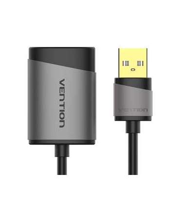 External USB Sound Card Vention CDKHB, TRS 3.5mm, 0.15m (gray)