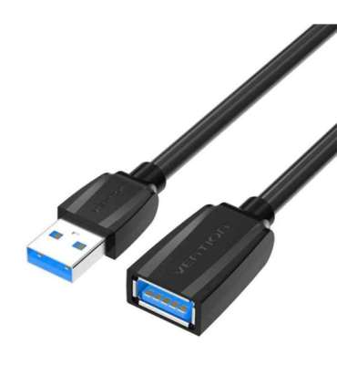 Extension Cable USB 3.0 male to USB female Vention VAS-A45-B300 3m (Black)