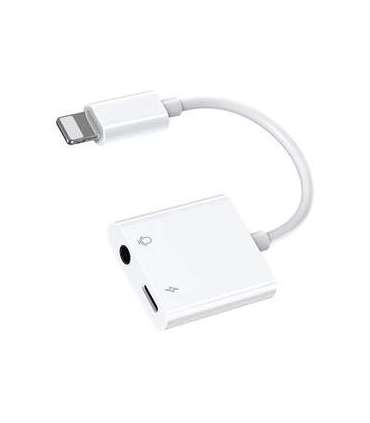 Audio Adapter Lightning / 3.5 mm Joyroom S - Y105 (white)