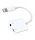 Audio Adapter Lightning / 3.5 mm Joyroom S - Y105 (white)