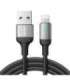 Cable to USB-A / Lightning / 2.4A / 3m Joyroom S-UL012A10 (black)