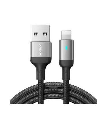 Cable to USB-A / Lightning / 2.4A / 3m Joyroom S-UL012A10 (black)