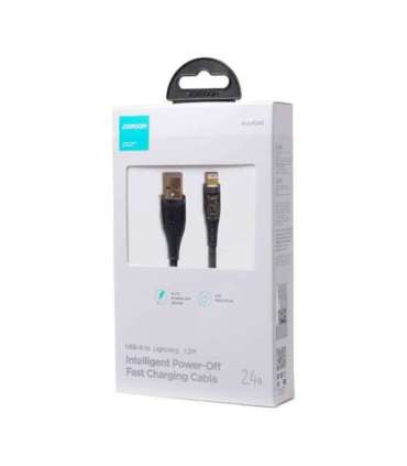 Cable to USB-A / Lightning / 2.4A / 1.2m Joyroom S-UL012A3 (black)