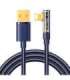 Angle Cable to USB-A / Lightning / 1.2m Joyroom S-UL012A6 (blue)