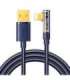 Angle Cable to USB-A / Lightning / 1.2m Joyroom S-UL012A6 (blue)