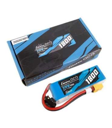 GensAce G-Tech LiPo 1800mAh 7.4V 45C 2S1P XT60 Battery
