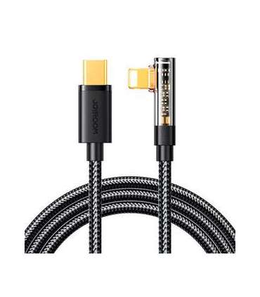 Joyroom S-C Lightning Angle 20W 1.2m USB to USB-C Lightning cable S-CL020A6 (black)