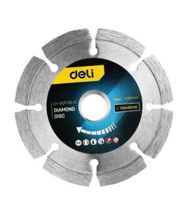 Diamond disc Deli Tools EDH-SQP100-E1