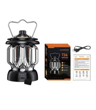 Camping lamp Superfire T36, USB-C