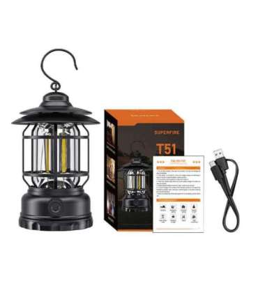 Camping lamp Superfire T51, USB-C