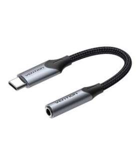 Adapter audio USB-C male to 3.5MM jack female Vention BGJHA 0.1m