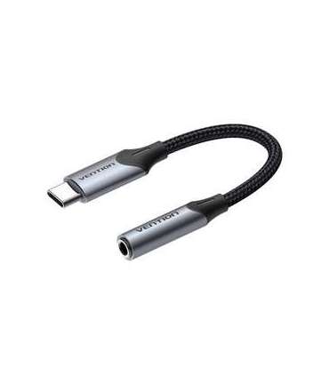 Adapter audio USB-C male to 3.5MM jack female Vention BGJHA 0.1m