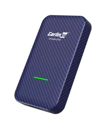 Carlinkit CP2A wireless adapter Apple Carplay/Android Auto (blue)